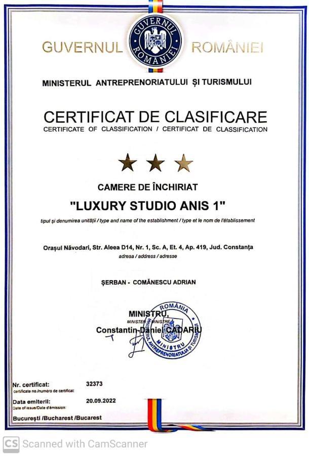 Luxury Studio Anis 1 Năvodari Eksteriør bilde